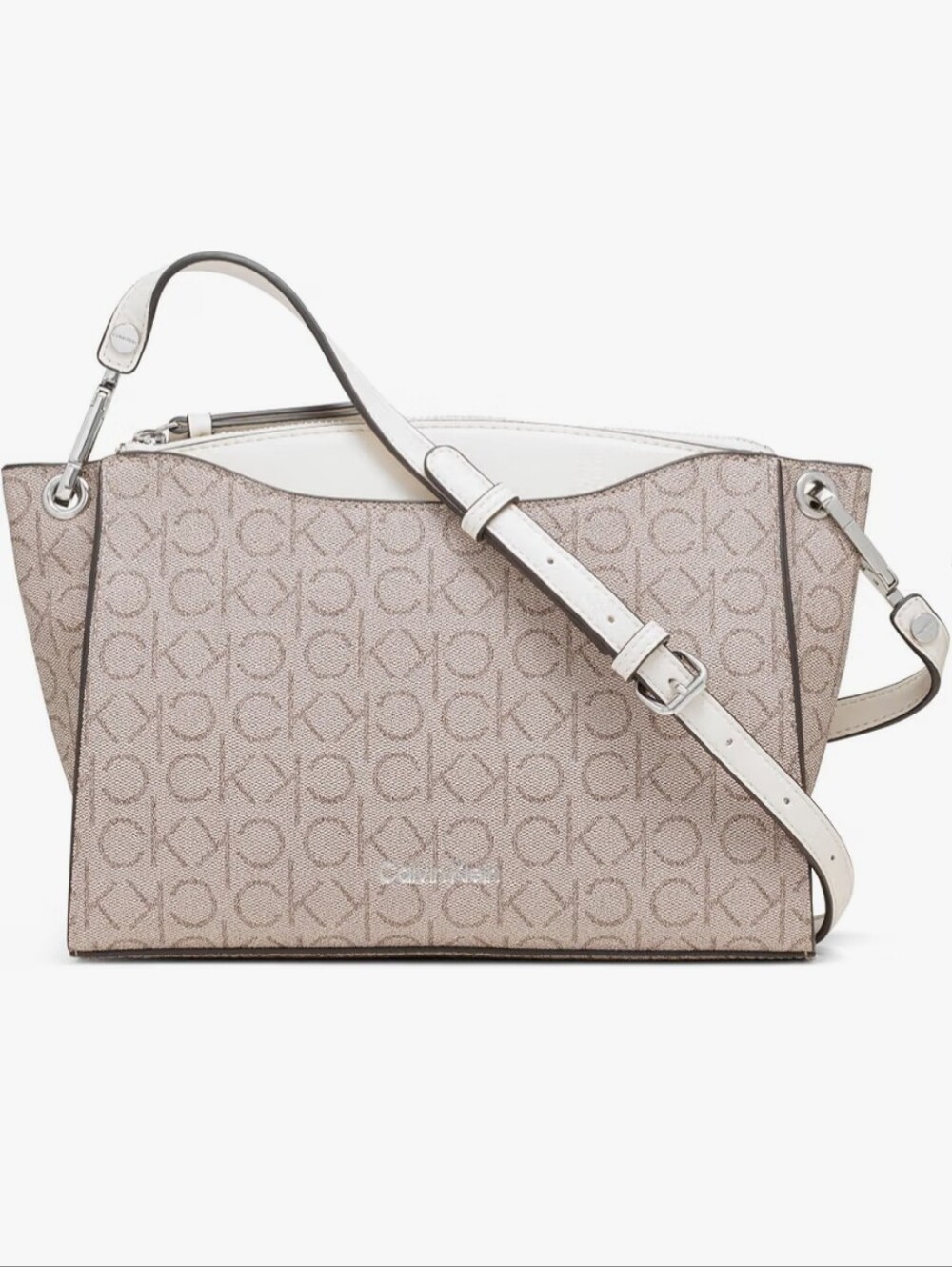 Calvin Klein womens Garnet Top Zip Crossbody